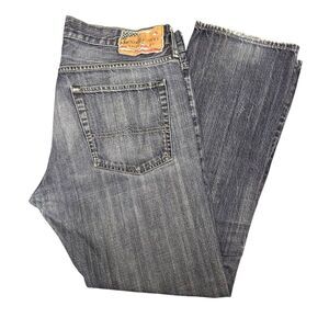 Ralph Lauren Denim SupplyJ eans Mens‎ 36x32 Mid Wash Straight Fit Distress